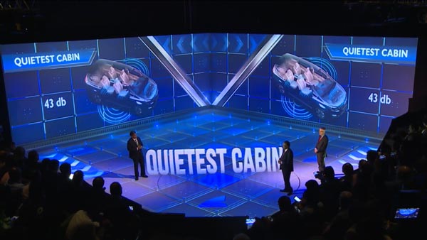 Quietest Cabin In Its Class