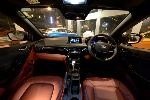 Tata Nexon Rose Gold Edition Showcased At A Dealership In Coimbatore