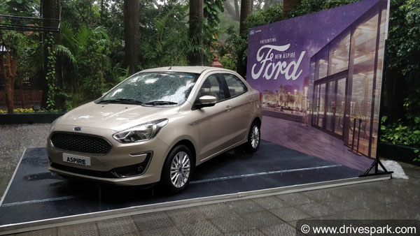 Here's The New Ford Aspire Without Covers