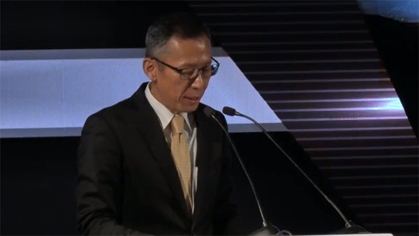 The Leader Of Honda Car India Is Addressing The Audience