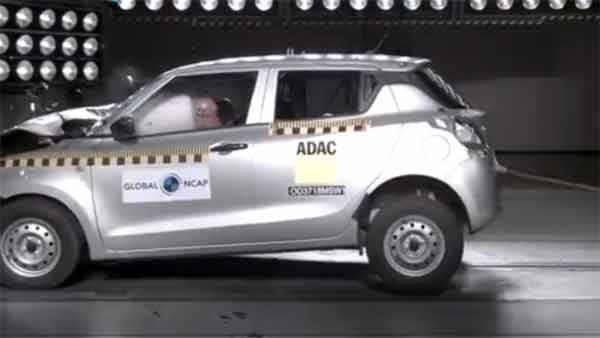 New Maruti Swift Crash Test: Global NCAP Ratings, Results And Video