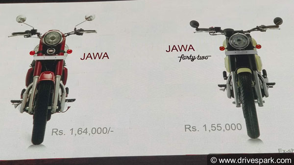 Here Are The Prices!
