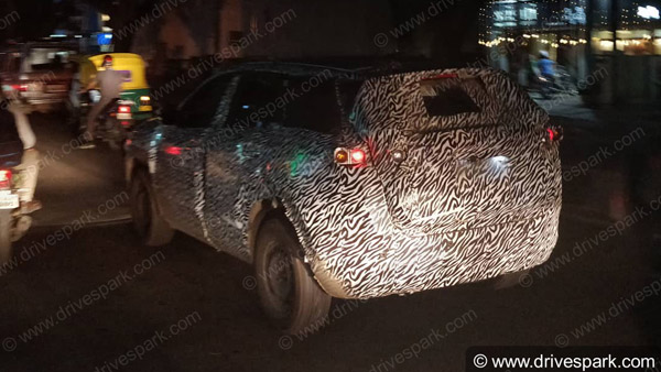 Tata Harrier Seven-Seater Spy Pics: Spotted Testing In Bangalore