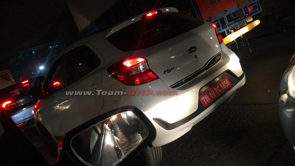 Ford Figo ‘Blu’ Facelift Spy Pics Out — The New Ford Figo CNG Variant For 2019?