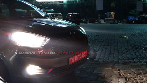Ford Figo ‘Blu’ Facelift Spy Pics Out — The New Ford Figo CNG Variant For 2019?