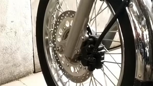 royal enfield classic 350 front disc brake assembly