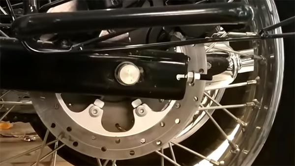 royal enfield classic 350 front disc brake assembly
