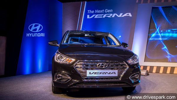 Hyundai Verna Facelift Spotted Testing: Launch in 2020