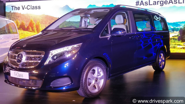 Mercedes-Benz V-Class Van Launched In India At Rs 68.4 Lakh; Specs, Features & Images ...