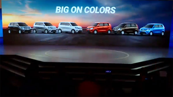 New Maruti Wagon R 2019 — Colours