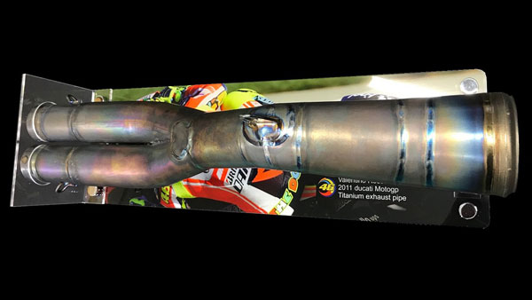 Valentino Rossi’s Ducati Exhaust System Up For Sale At Rs 2.23 Lakh