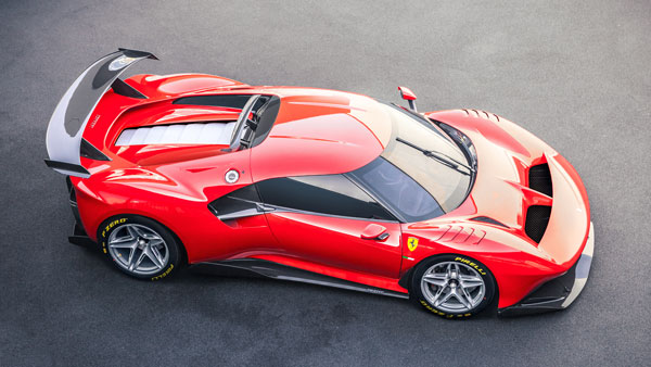 Ferrari P80 C Revealed As One Off Track Only Special Drivespark News