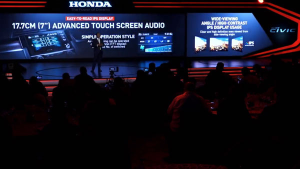2019 Honda Civic — Infotainment System