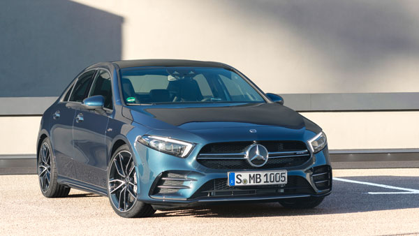 Mercedes Amg A35 Sedan Revealed With 302bhp On Tap Drivespark News