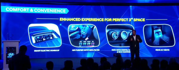 Hyundai Venue — Comfort Features