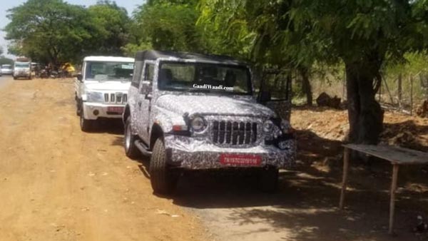 2020 Mahindra Thar Hardtop Spotted: Spy Pics And Details
