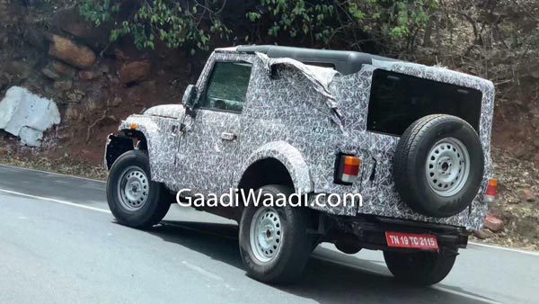 2020 Mahindra Thar Hardtop Spotted: Spy Pics And Details