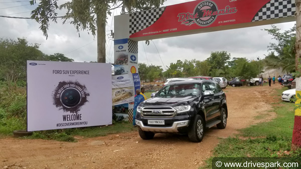 Ford Endeavour Off-Road Drive Experience In Bangalore: The Great Ford Endeavour Drive In Bangalore