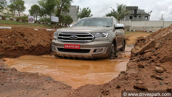 Ford Endeavour Off-Road Drive Experience In Bangalore: The Great Ford Endeavour Drive In Bangalore