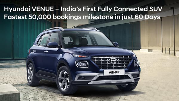 Hyundai Venue Bookings Cross 50,000 Since Launch: 18,000 Venue SUVs Delivered To Customers