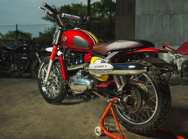 Jawa 42 Modified To Scrambler 42; Autologue Design Custom Job Costs Rs 1.5 Lakh