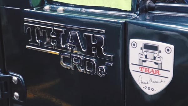 Mahindra Stops Production of The Thar With The Special Edition Thar 700: A Tribute Video