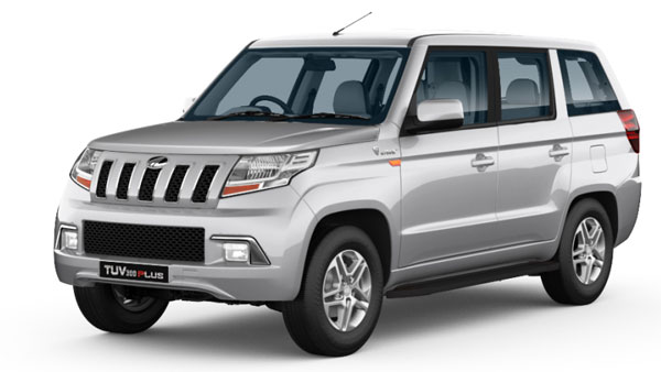 Mahindra TUV300 Plus BS6 Spy Pics: New BS-VI Compliant TUV300 Plus Spotted Testing Ahead Of Launch