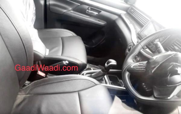 New Maruti XL6 Interior Spy Pics: New 6-Seater Premium MPV Based On The Ertiga