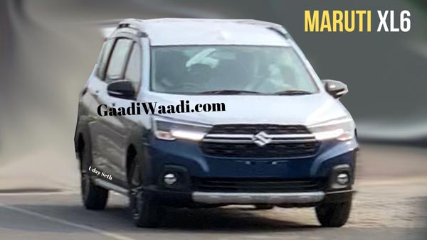 New Maruti XL6 Interior Spy Pics: New 6-Seater Premium MPV Based On The Ertiga