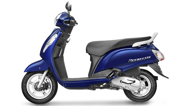 Suzuki Access 125 Special Edition in Matte Red Spotted