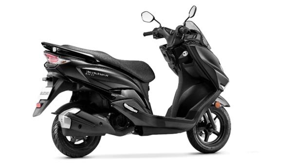 Suzuki Burgman Street 125 Matte Black Launched In India: Priced At Rs 69,208