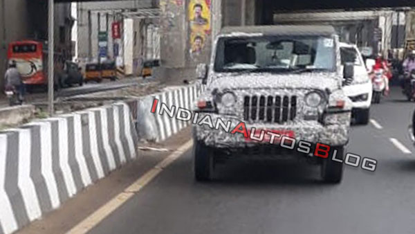 2020 Mahindra Thar And TUV300 Plus Spy Pics & All Details: Spotted While Testing