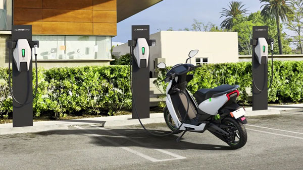 Ather Dot Home Charging Port Revealed To Charge Ather 450 Electric Scooter Overnight