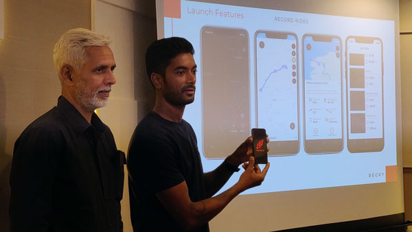 Recky App For World Motorcyclists Launched By CS Santosh