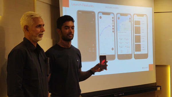 Recky App For World Motorcyclists Launched By CS Santosh