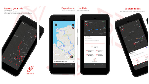Recky App For World Motorcyclists Launched By CS Santosh
