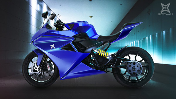 Emflux Two And Two+ Electric Motorcycle Teaser Reveals Performance And Range Figures