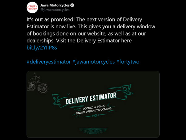 Jawa Owners Cancel Bookings: Delivery Estimator Shows Increased Waiting Period & Other Problems