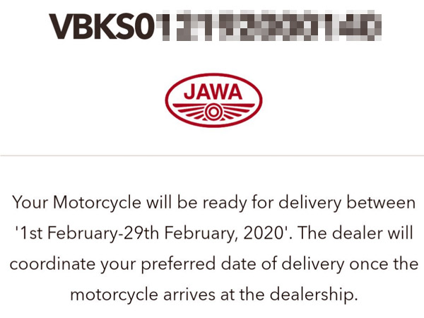 Jawa Owners Cancel Bookings: Delivery Estimator Shows Increased Waiting Period & Other Problems