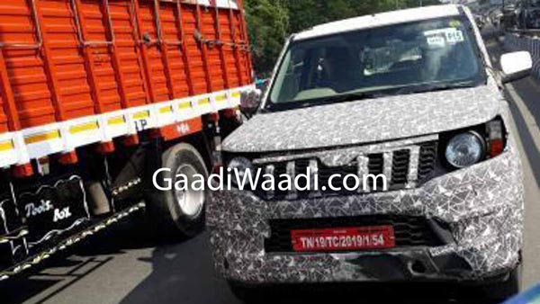 The 2020 Mahindra TUV300 Plus Spied Ahead Of Launch Early Next Year With Spy Pics