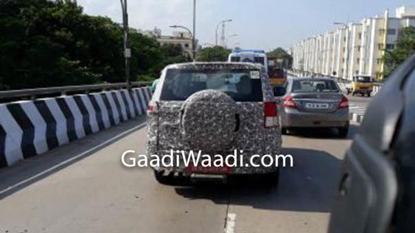 The 2020 Mahindra TUV300 Plus Spied Ahead Of Launch Early Next Year With Spy Pics
