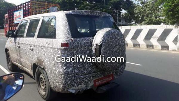 The 2020 Mahindra TUV300 Plus Spied Ahead Of Launch Early Next Year With Spy Pics
