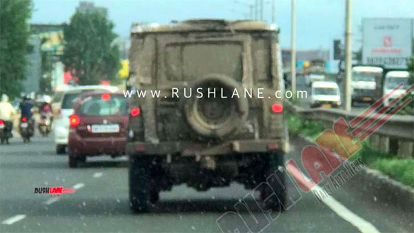 Spy Pics: 2020 Force Gurkha Spied Testing In India Ahead Of Its Launch Next Year