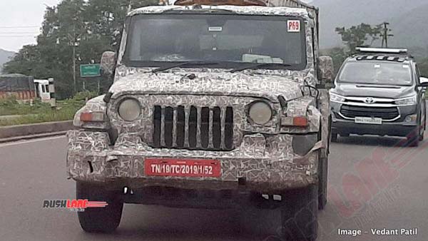 Spy Pics: New Mahindra Thar & XUV300 BS-VI Spied Testing Ahead Of Launch Next Year