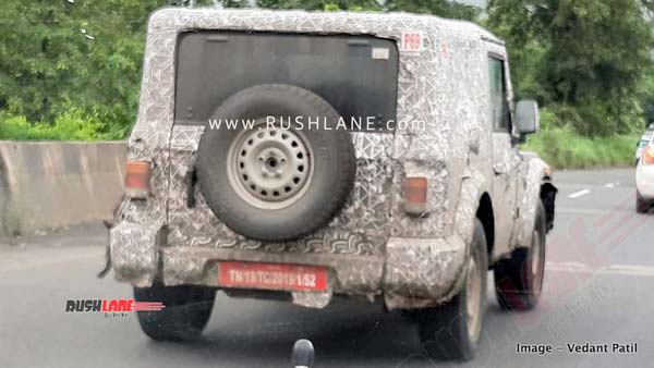 Spy Pics: New Mahindra Thar & XUV300 BS-VI Spied Testing Ahead Of Launch Next Year