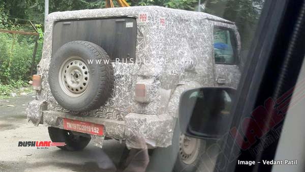 Spy Pics: New Mahindra Thar & XUV300 BS-VI Spied Testing Ahead Of Launch Next Year