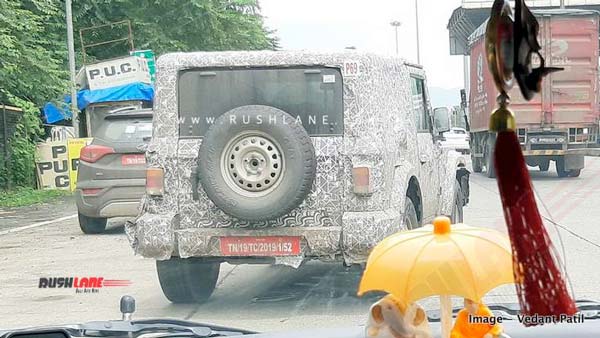 Spy Pics: New Mahindra Thar & XUV300 BS-VI Spied Testing Ahead Of Launch Next Year