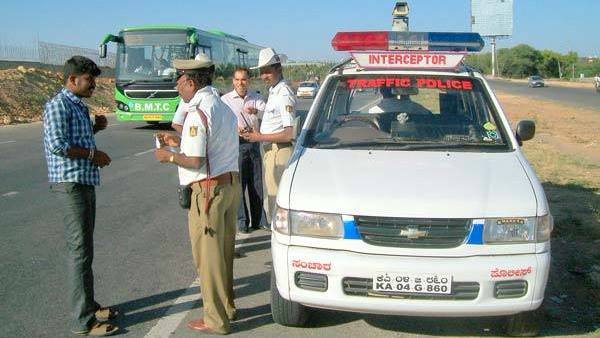 Bangalore Police To Use Traffic Fines To Improve Infrastructure