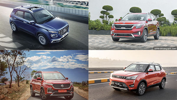 Top-Selling SUVS India August 2019: Hyundai Venue & Maruti Vitara Brezza Top The List; Kia Seltos Follows Closely