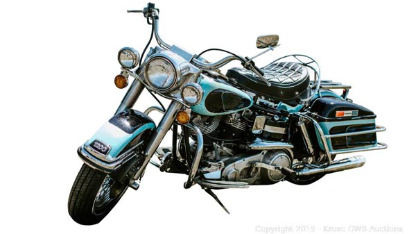 Elvis Presley’s 1976 Harley-Davidson Auctioned; Becomes Third Most-Expensive Motorcycle